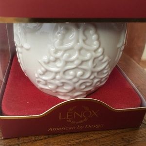 Pair of Lenox Merry Lights Candle Holders